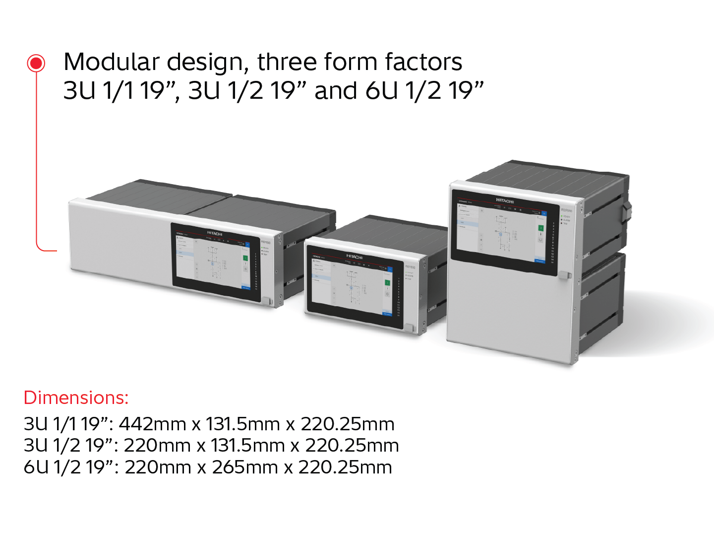 Product image for: Relion REF650 multi-application feeder protection and control relay
